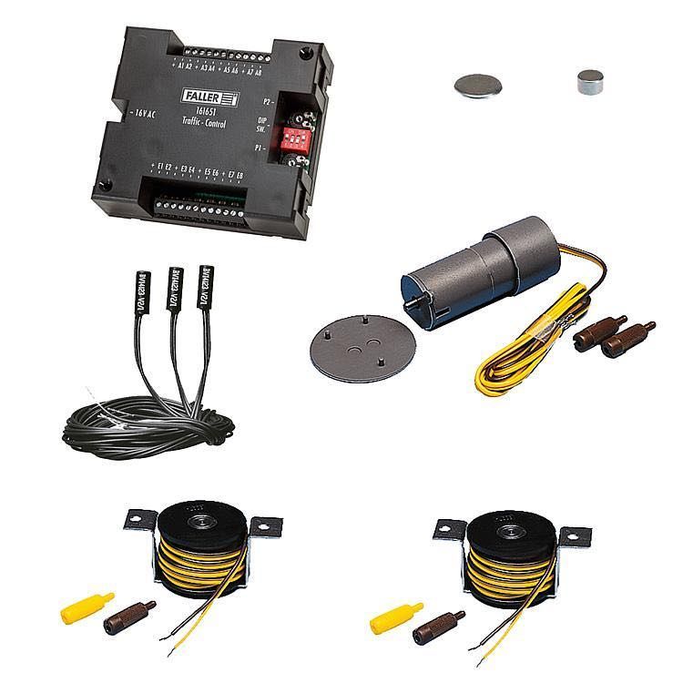 Faller 161622 - Car System Basis-Set Komponen H0 1:87