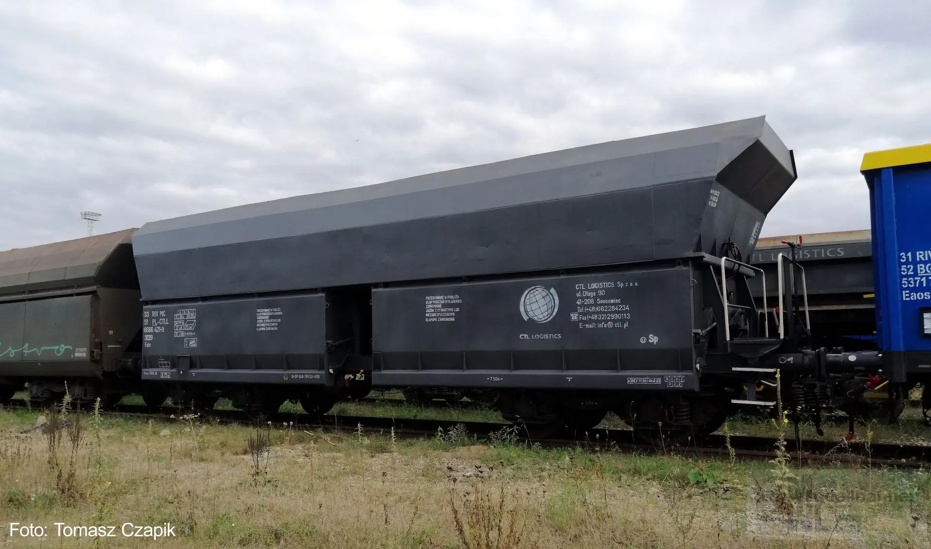 Piko 47854 - Schüttgutwagen Set PL-CTL Ep.VI Falns 2.tlg. TT 1:120