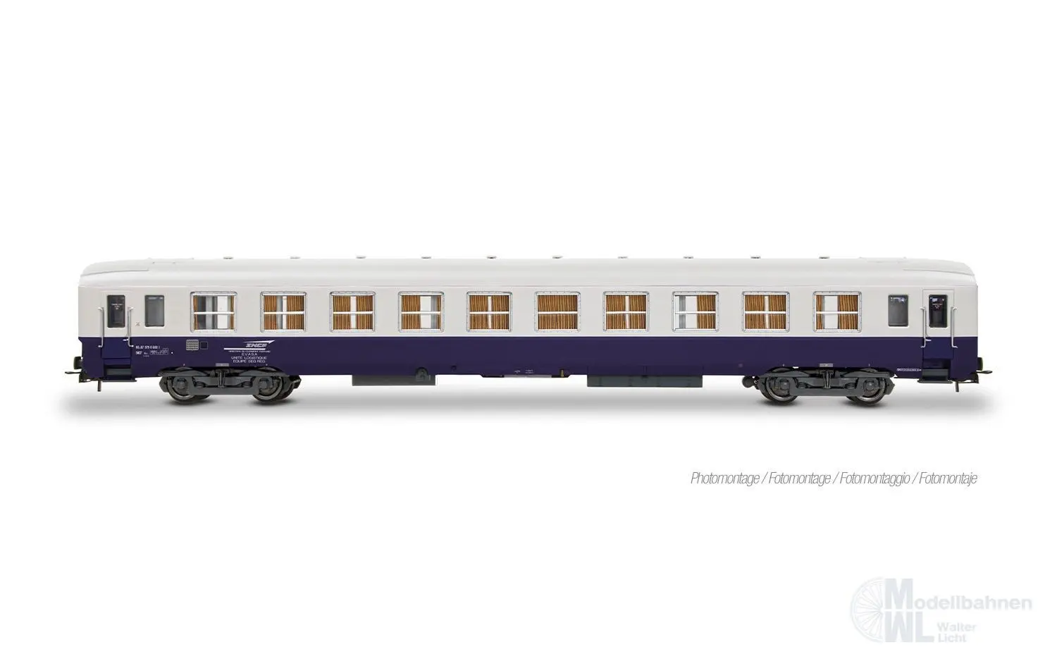 Jouef 4216 - Personenwagen SNCF Ep.IV/V DEV A H0/GL