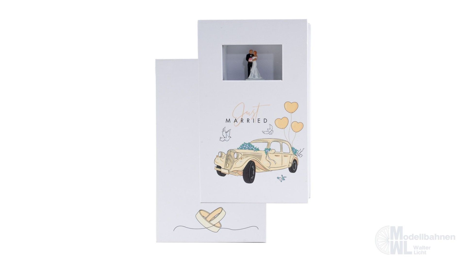 Noch 99500 - Geschenkbox Hochzeit  1:76