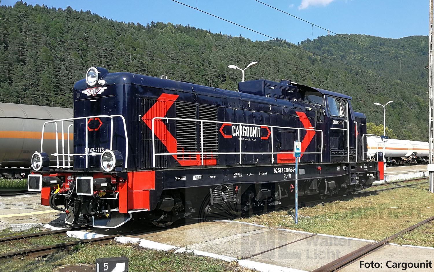 Piko 59276 - Diesellok SM42 CargoUnit Ep.VI H0/GL Piko 59276 - Diesellok SM42 CargoUnit Ep.VI H0/GL