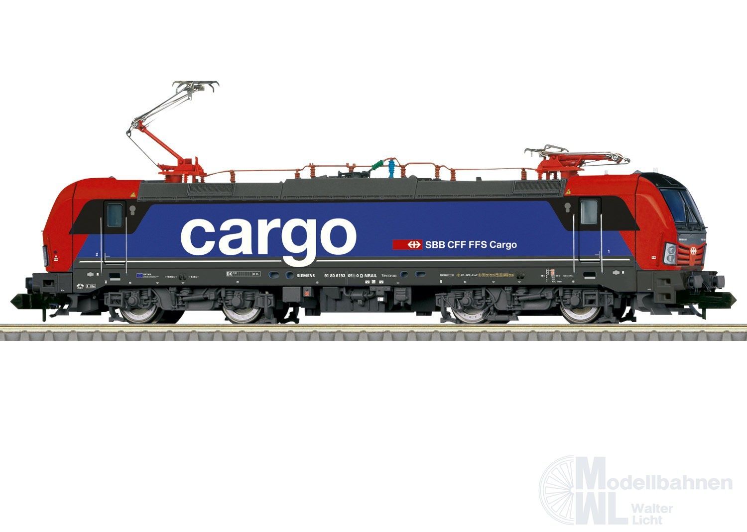 Trix 16837 - E-Lok BR 193 Vectron SBB Ep.VI N 1:160 Sound Trix 16837 - E-Lok BR 193 Vectron SBB Ep.VI N 1:160 Sound