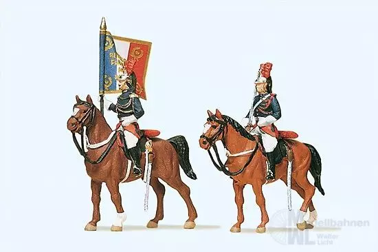 Preiser 10460 - Garde Républicaine zu Pferd.F H0 1:87