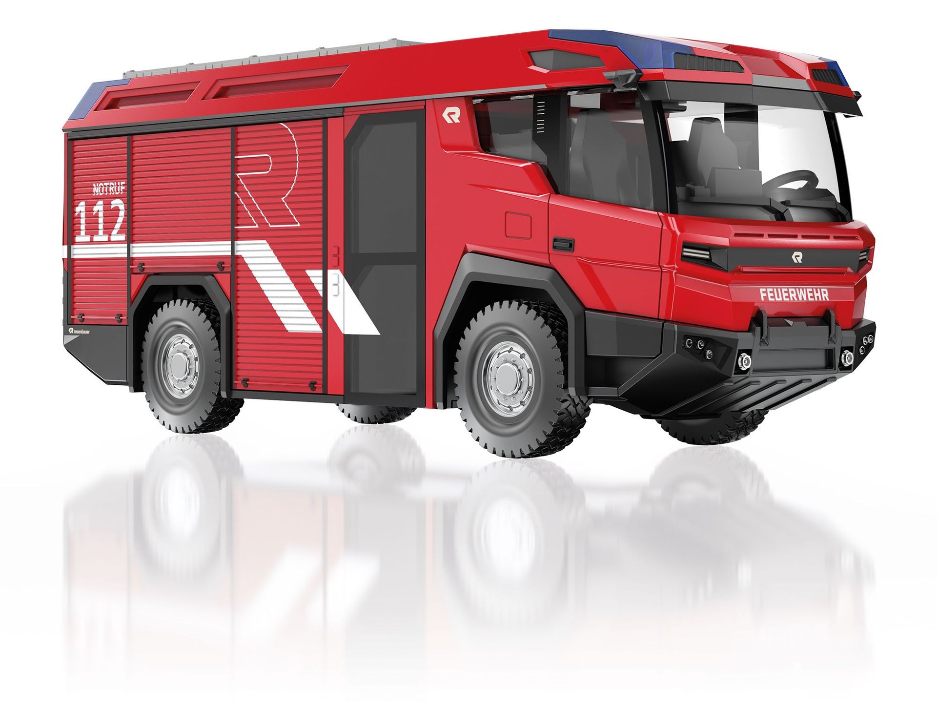 Wiking 043110 - Feuerwehr - Rosenbauer RT R-Wing Design 1:32