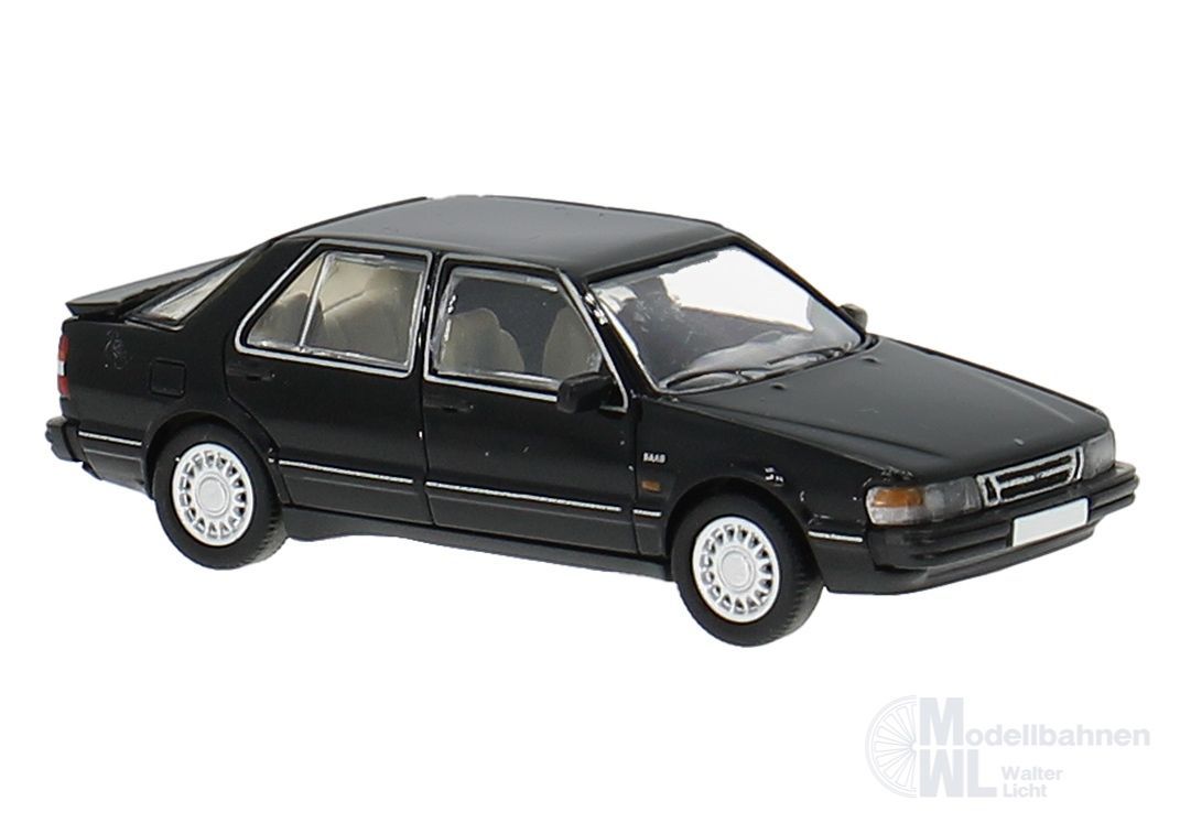 PCX-Models 870191 - Saab 9000 CC schwarz 1985  H0 1:87