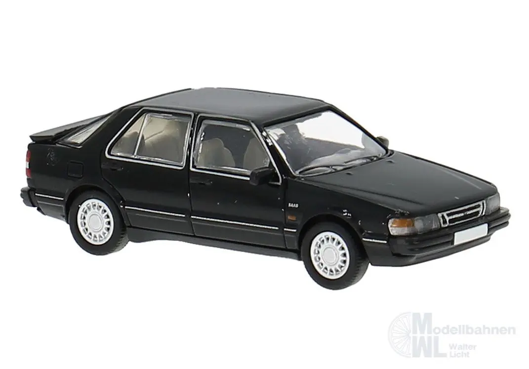 PCX-Models 870191 - Saab 9000 CC schwarz 1985  H0 1:87