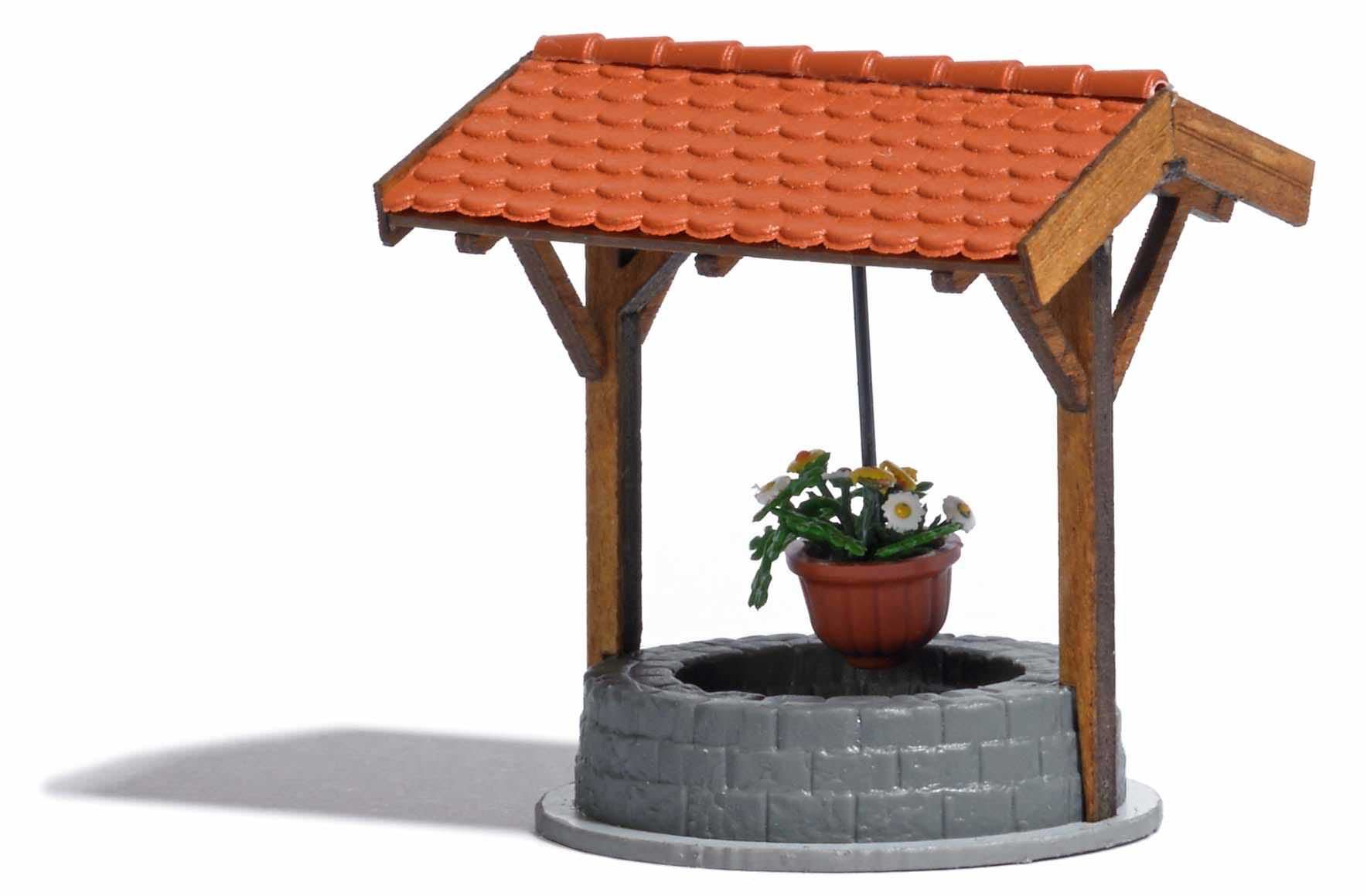Busch 1524 - Brunnen m. Blumen H0 1:87 Busch 1524 - Brunnen m. Blumen H0 1:87
