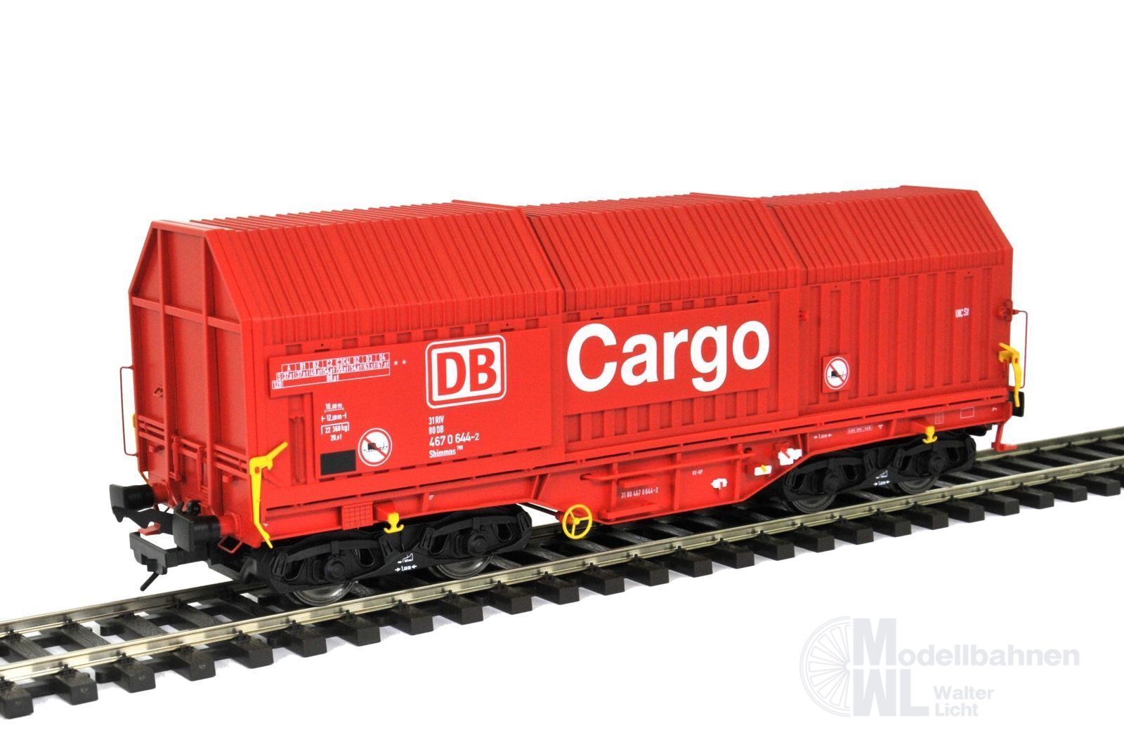 Lenz 42260-09 - Teleskophaubenwagen Shimmns 708 DB Cargo Ep.V Spur 0