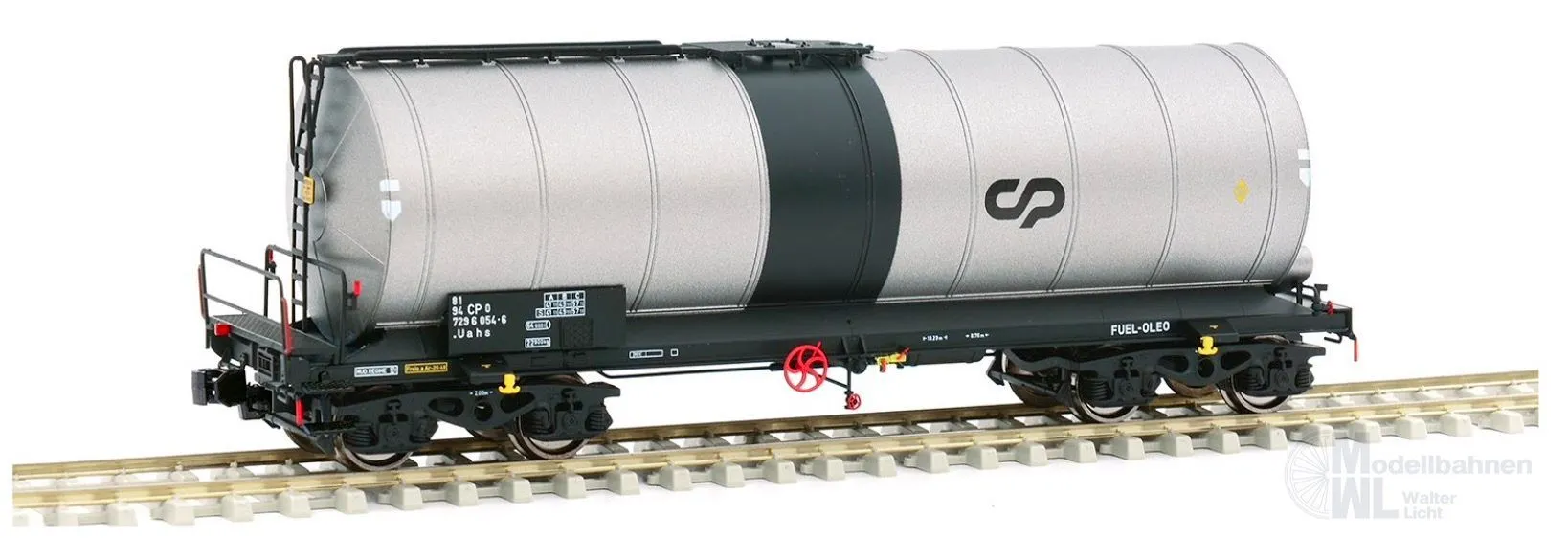 Sudexpress SUD729054 - Kesselwagen CP Ep.IV Zaes Fuel Oleo versao original H0/GL