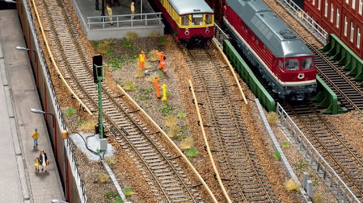 Auhagen 41690 - Stromschiene Zubehör S-Bahn H0 1:87