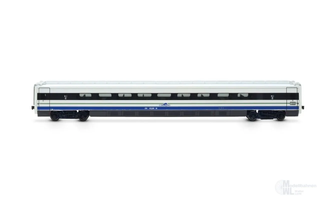 Rivarossi 2963 - Triebzug ETR 470 Cisalpino Ep.V 4.tlg. H0/GL