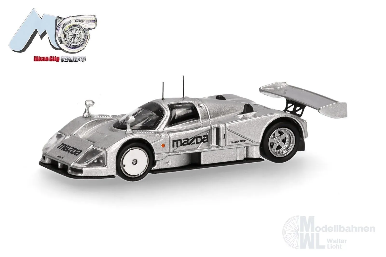 Herpa 87MC000082 - Mazda 787B silber H0 1:87
