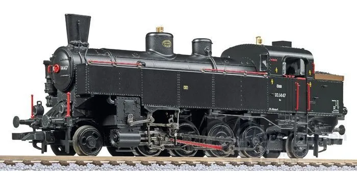 Liliput 131406 - Dampflok BR 93 ÖBB Ep.III Giesl Injector H0/GL
