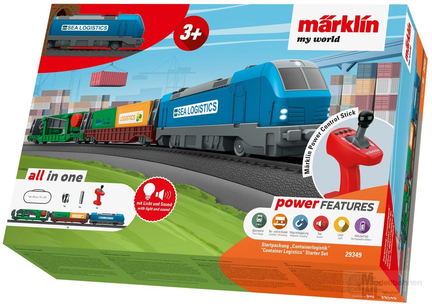 Märklin 29349 - Startpackung Containerlogistik H0/MyWorld