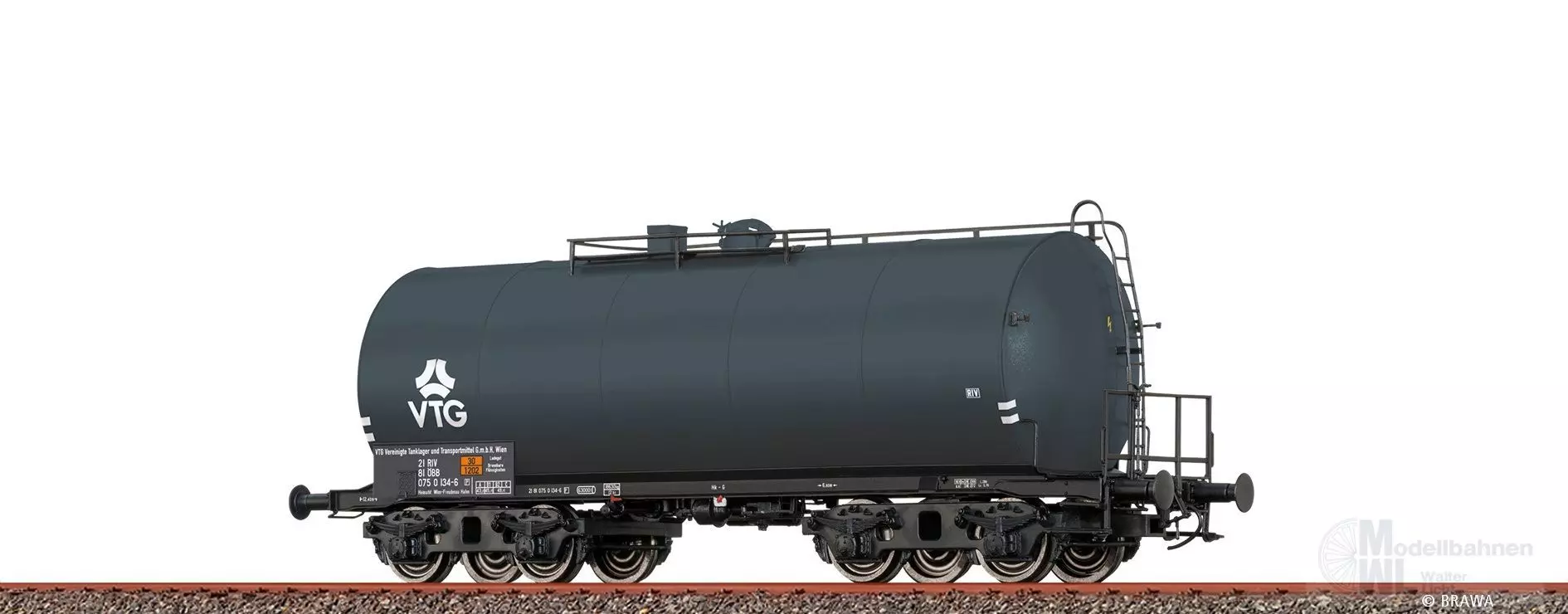 Brawa 49626 - Leichtbaukesselwagen ÖBB Ep.IV Uerdingen VTG H0/GL