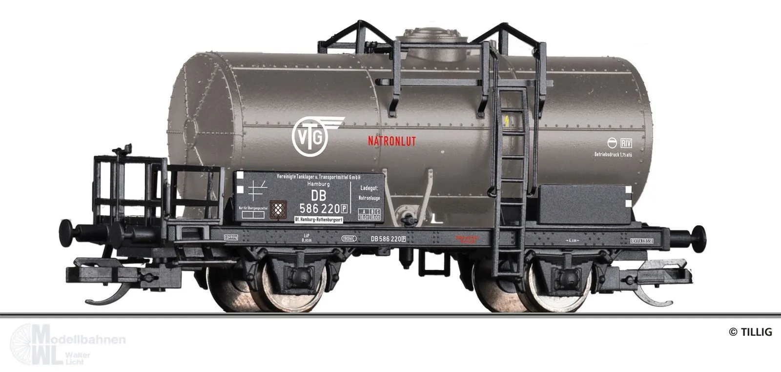 Tillig 95781 - Kesselwagen DB Ep.III VTG TT 1:120