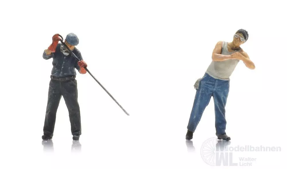 ARTITEC b.v. 5160052 - SNCF Dampflokbesatzung LeNorman (2x) Fertigmodell 1:160