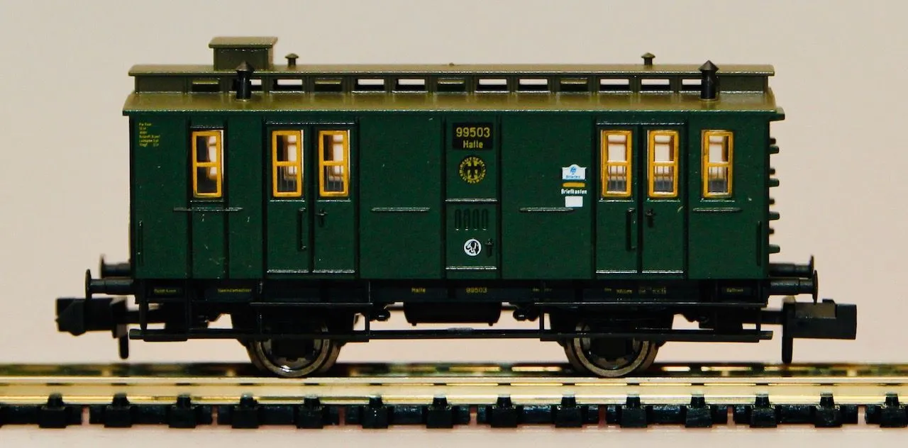 Fleischmann 8057 - FLEISCHMANN - Post-/Gepäckwagen DRG Ep.II N 1:160