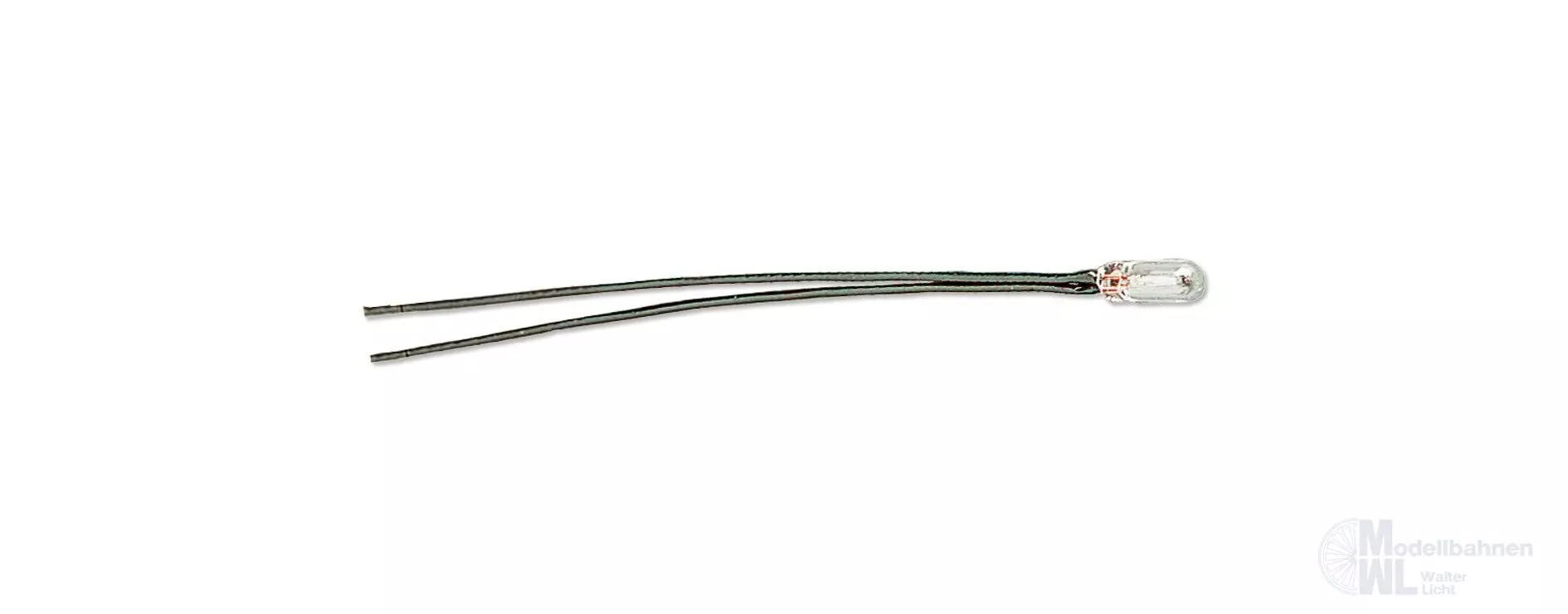 Brawa 3287 - Kabelbirne 2 schwarze Kabel 16V