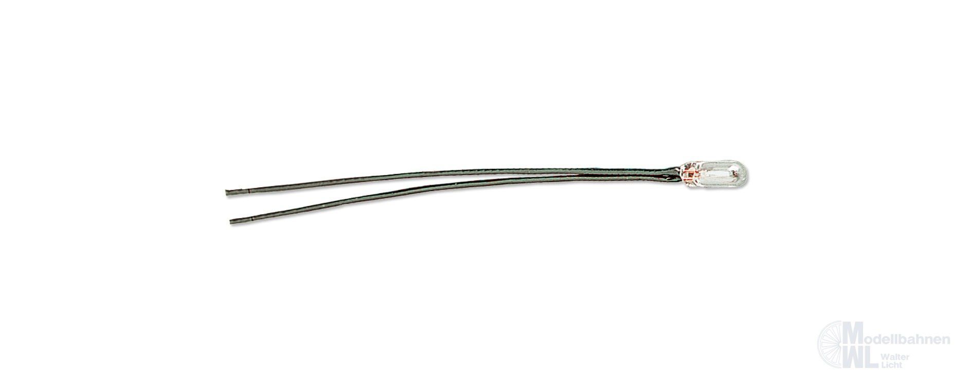 Brawa 3287 - Kabelbirne 2 schwarze Kabel 16V Brawa 3287 - Kabelbirne 2 schwarze Kabel 16V