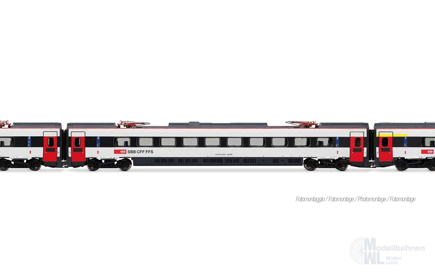 Lima 1683 - Triebzug ETR 610 SBB Ep.VI 4.tlg. H0/GL