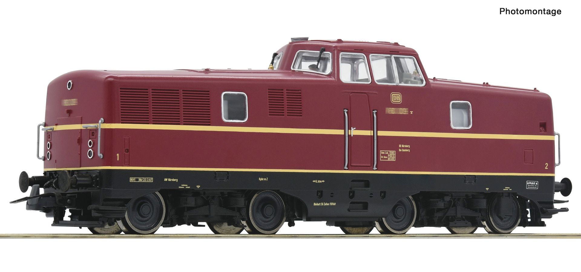 Roco 7310151 - Diesellok BR 280 DB Ep.IV H0/GL SOUND
