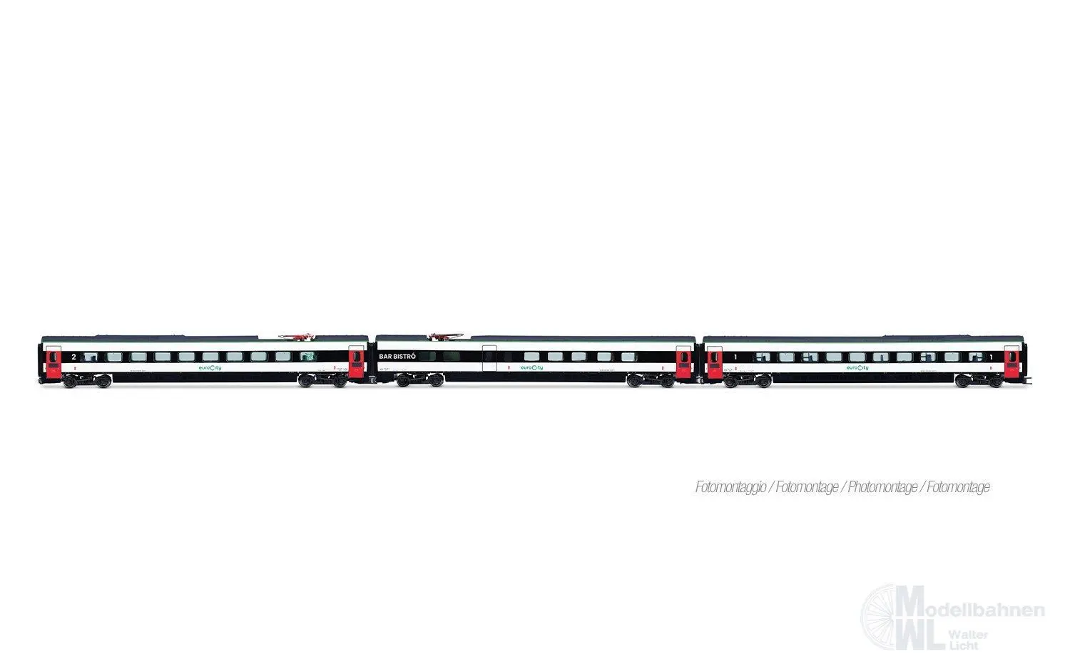 Lima 4689 - Ergänzungswagen Set ETR 610 FS Trenitalia Ep.VI 3.tlg. H0/GL