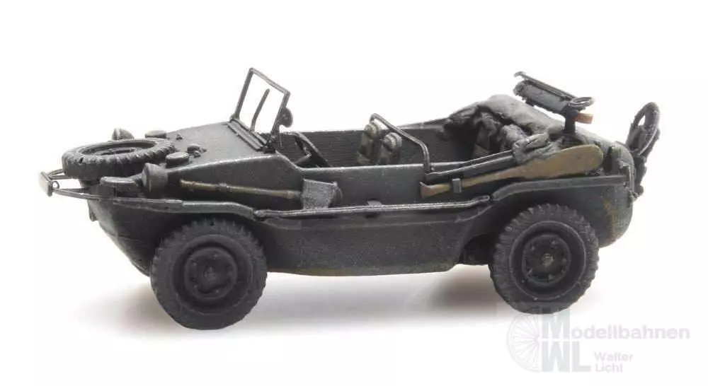 ARTITEC b.v. 6870073 - WM Schwimmwagen VW 166 K2s grau H0 1:87