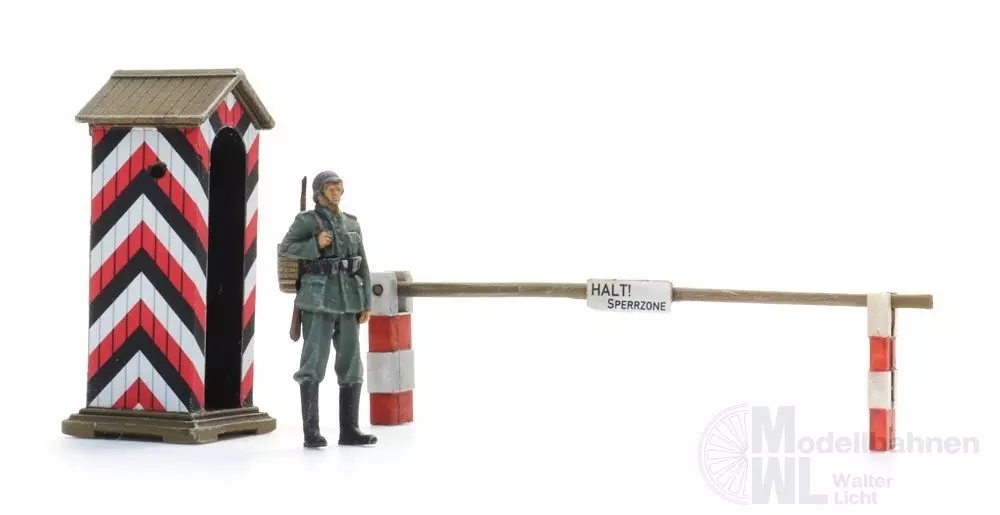 ARTITEC b.v. 7720013 - WM Schilderhaus & Wachsoldat (1x) BAUSATZ 1:72