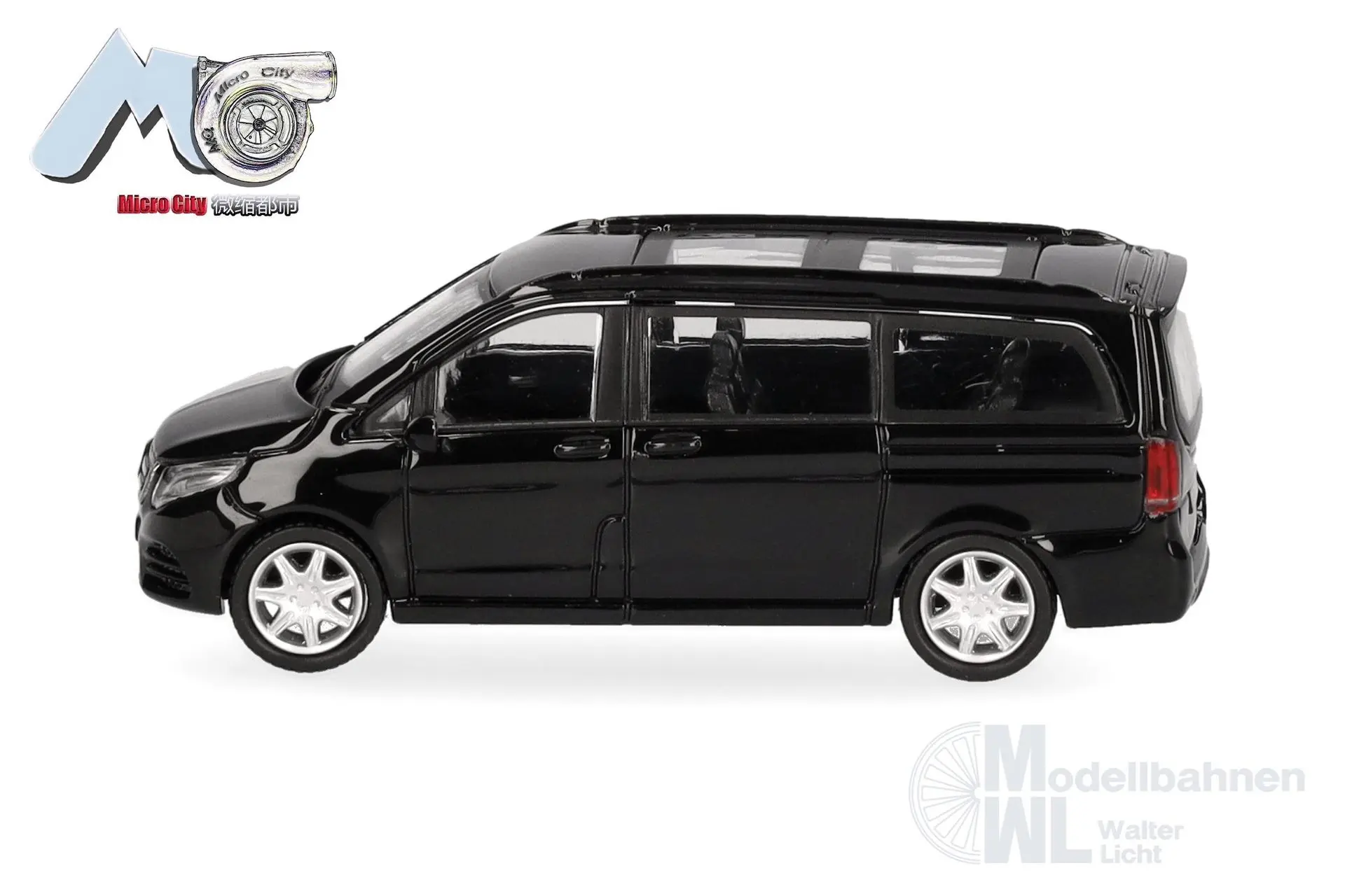 Herpa 87MC000075 - Mercedes-Benz V-Klasse schwarz H0 1:87