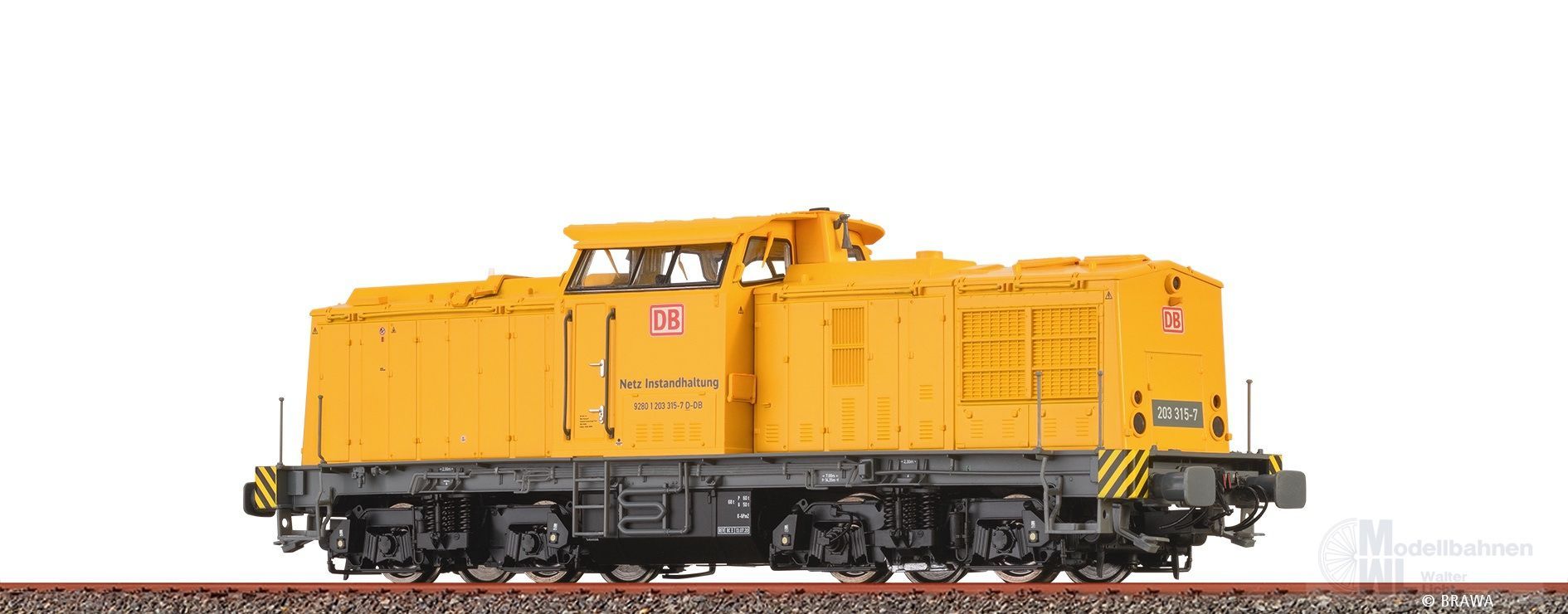 Brawa 41708 - Diesellok BR 203 315-7 DB Ep.VI H0/GL BASIC