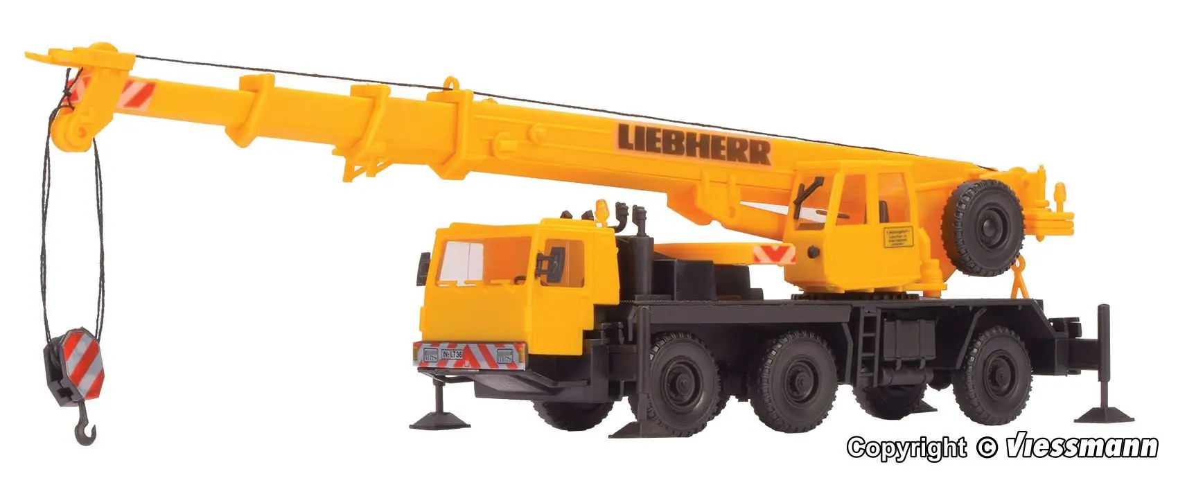Kibri 12503 - Liebherr Mobilkran LTM 1050/3 Bausatz H0 1:87