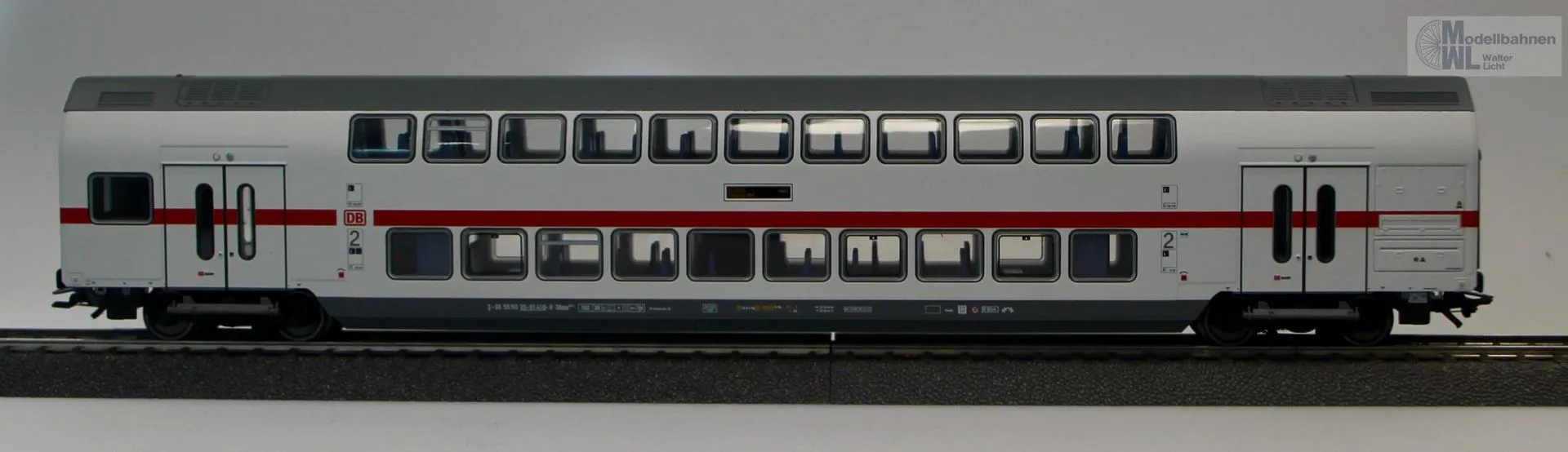 Märklin 43482 - MÄRKLIN - IC-Doppelstockwagen DB Ep.VI 2.Kl. H0/WS