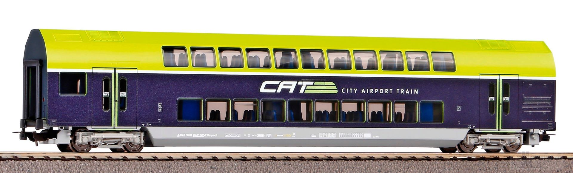 Piko 58811 - Dopplstockwagen 2. Kl. CAT ÖBB Ep.VI H0/GL