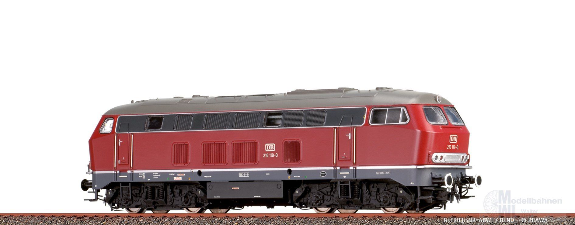 Brawa 61218 - Diesellok 216 DB Ep.IV N 1:160 BASIC+