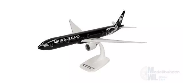 Herpa 612777 - Air New Zealand Boeing 777-300ER – ZK-OKQ All Blacks 1:200
