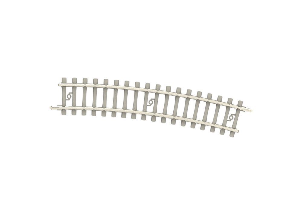Trix 14521 - Gleis gebogen R2b 295,4mm 15° Betonschwelle N 1:160 Trix 14521 - Gleis gebogen R2b 295,4mm 15° Betonschwelle N 1:160