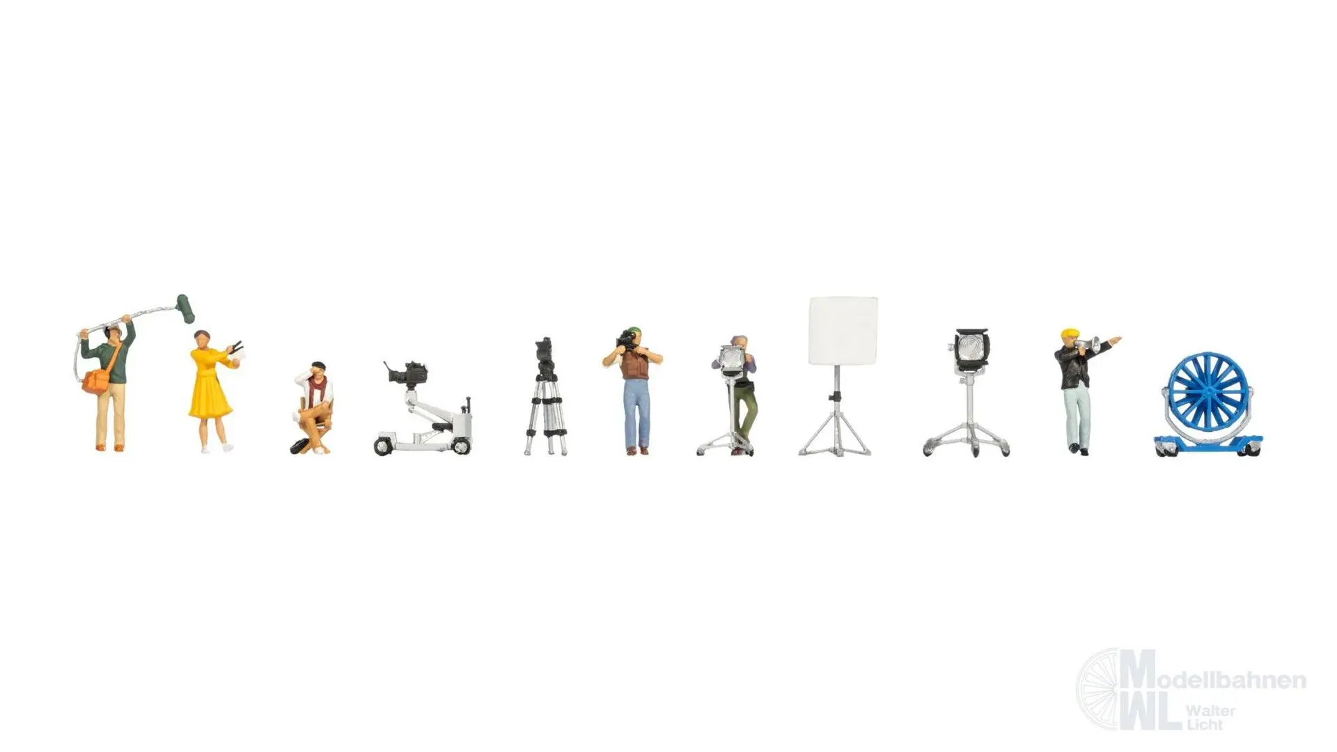 Noch 16293 - Figuren-Themenwelt Filmset H0 1:87