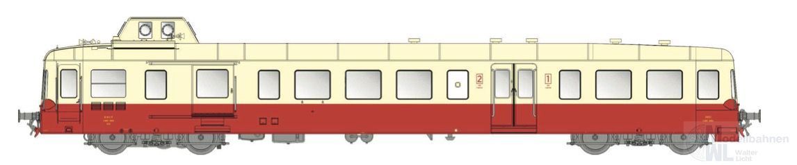 LS Models 10117 - Triebwagen X3800 (3926) SNCF Ep.IV H0/GL