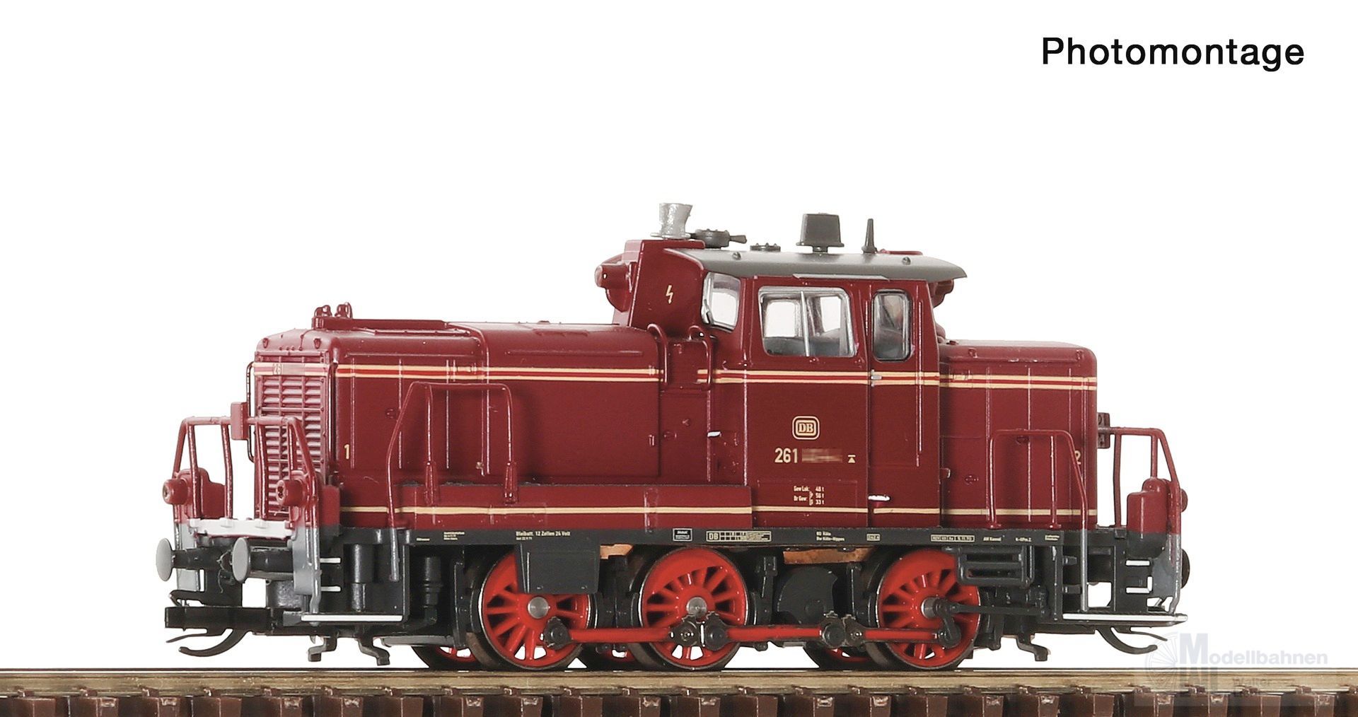 Roco 7380016 - Diesellok BR 261 DB Ep.IV TT 1:120