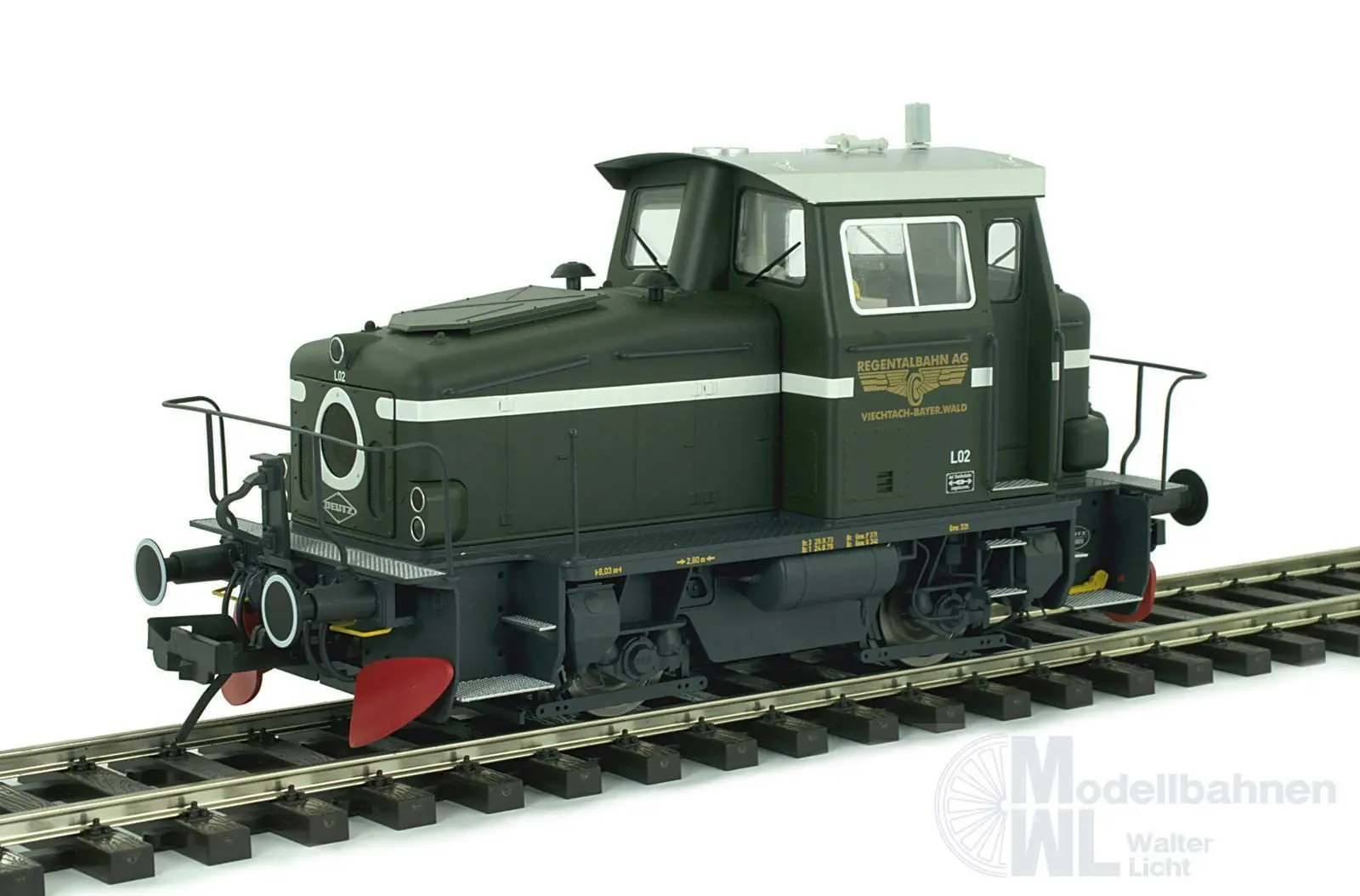 Lenz 40170-01 - Diesellok Deutz KG 230 B Regentalbahn Ep.IV Spur 0
