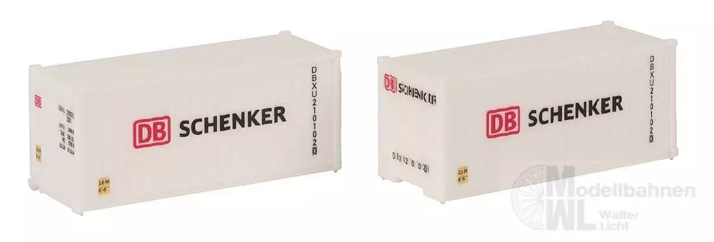 Faller 182053 - 20' Container DB 2er-Set H0 1:87