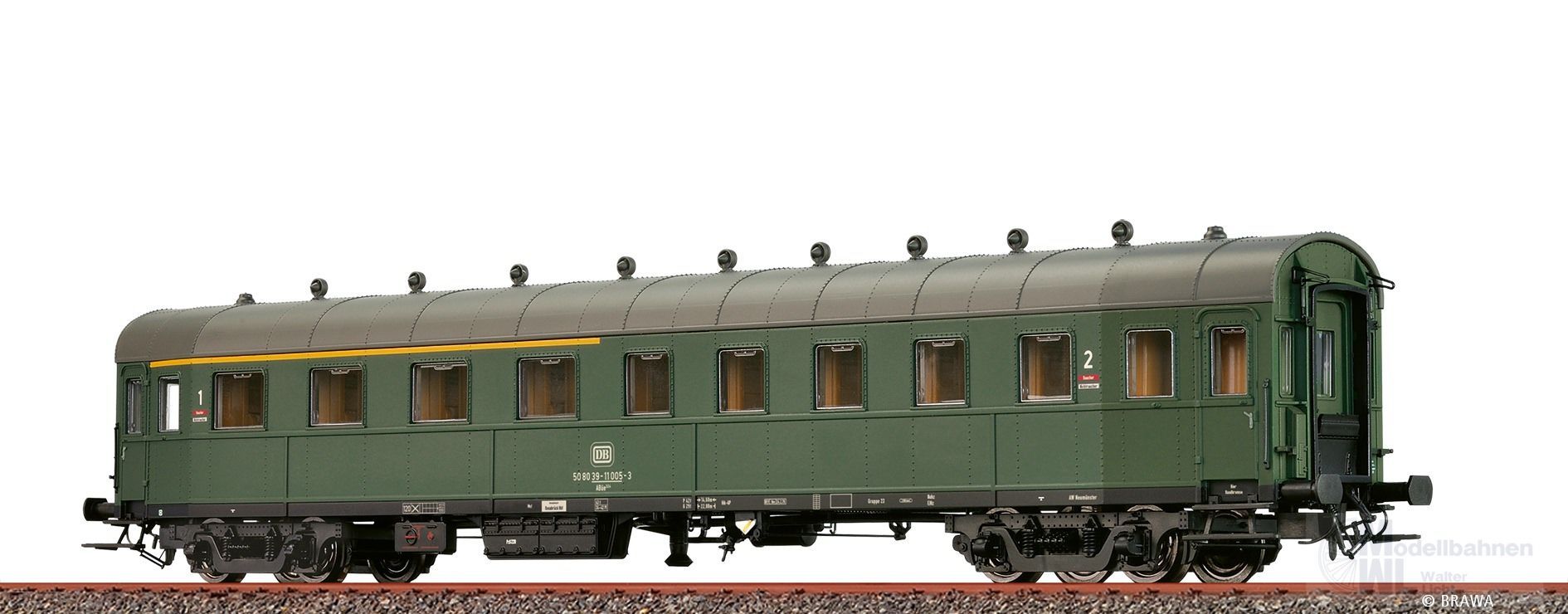 Brawa 45325 - Schnellzugwagen DB Ep.IV 1/2.Kl. H0/GL Brawa 45325 - Schnellzugwagen DB Ep.IV 1/2.Kl. H0/GL