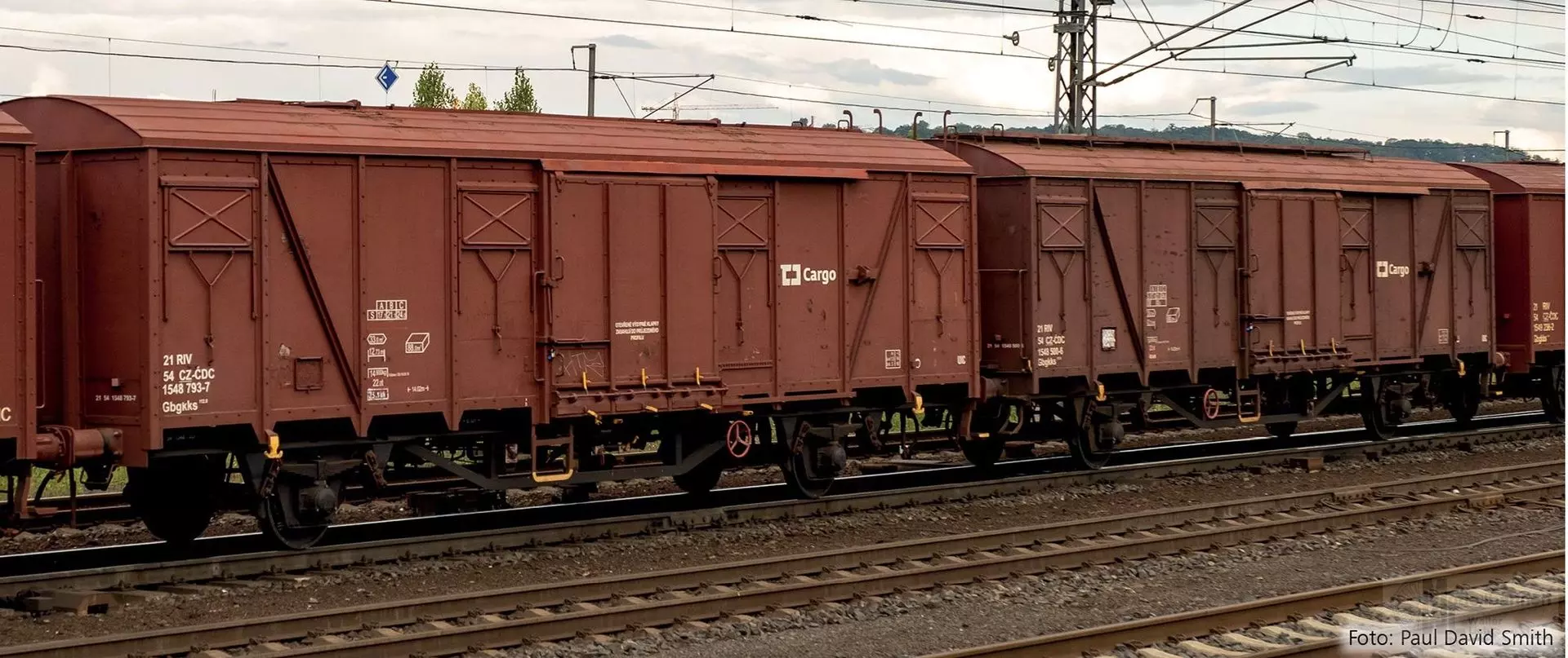 Tillig 70100 - Güterwagen Set CD Cargo Ep.VI 2.tlg. H0/GL