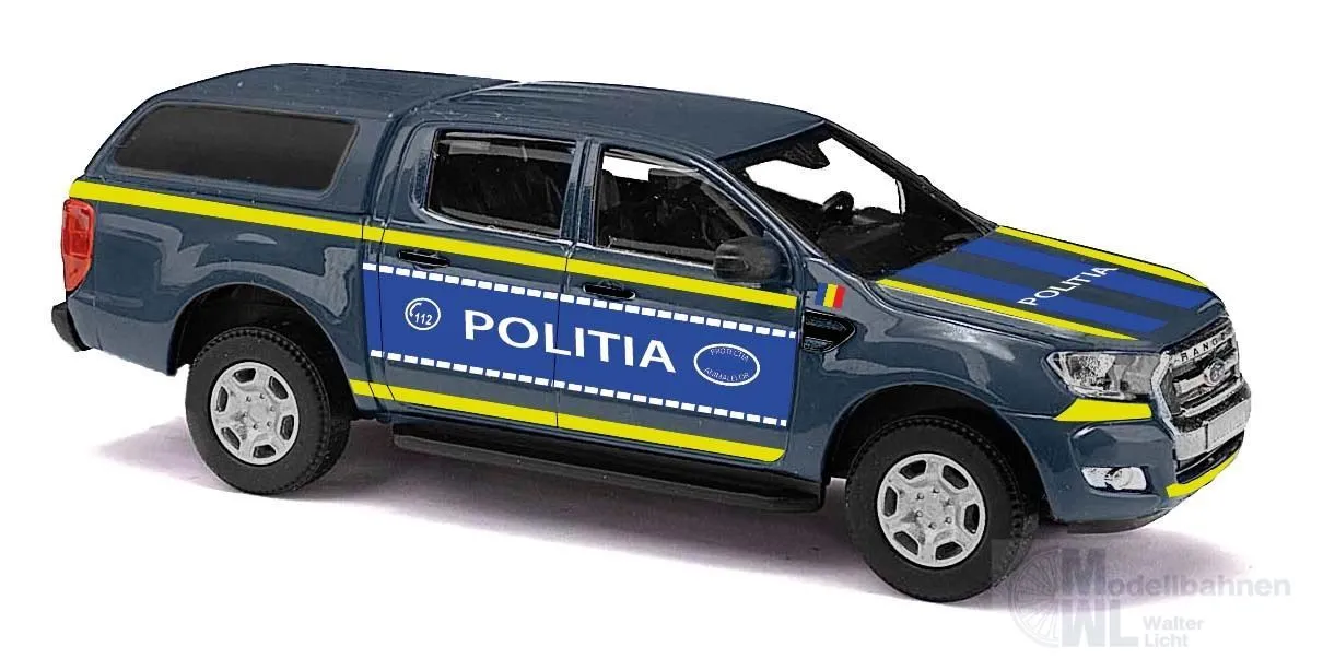 Busch 52836 - Ford Ranger  Hardtop Politia  H0 1:87