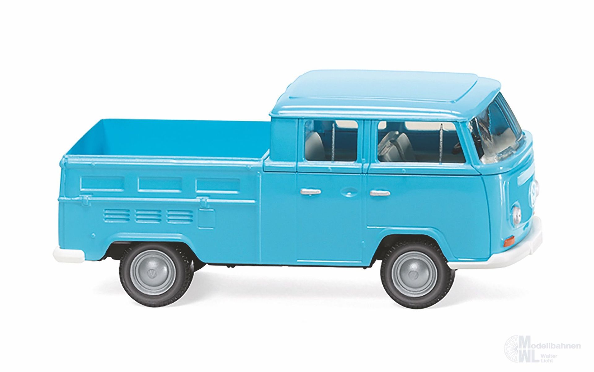 Wiking 031404 - VW T2 Doppelkabine - eisblau H0 1:87