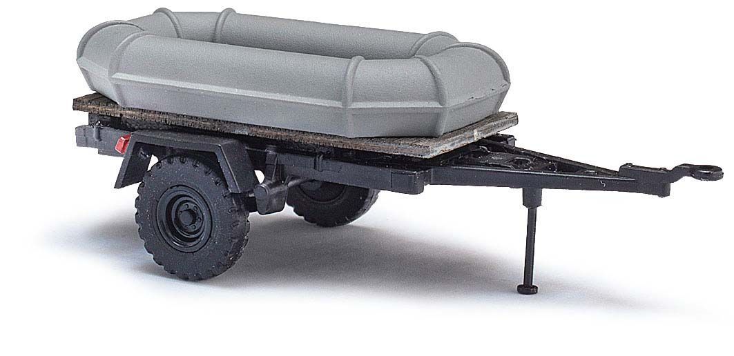 Busch 53607 - Anhänger HL10+Schlauchboot H0 1:87 Busch 53607 - Anhänger HL10+Schlauchboot H0 1:87