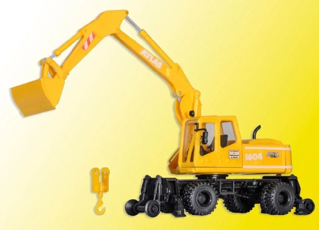 Kibri 16312 - ATLAS Zweiwege Bagger H0 1:87