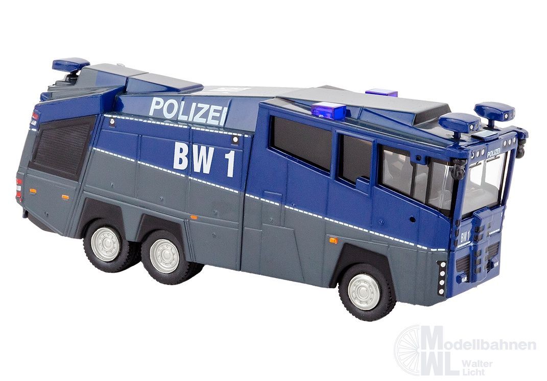PCX-Models 870323 - Rosenbauer Wasserwerfer 10000 Polizei Baden-Württemberg H0 1:87
