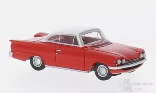 BoS-Models 87646 - Ford Consul Capri GT rot/weiss 1963 1:87